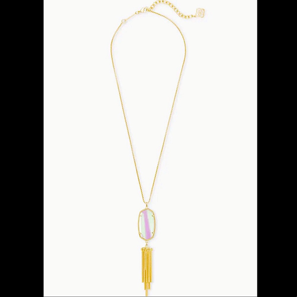 Kendra Scott Rayne Gold Pendant Necklace